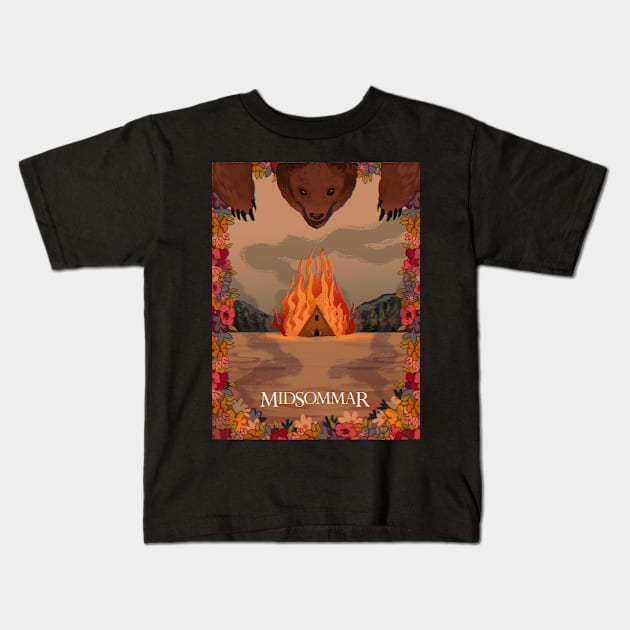 Midsommar Kids T-Shirt by actionpilot